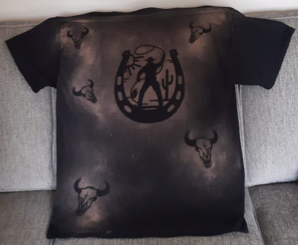 Cowboy Skull T-Shirt - Image 2